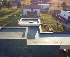 Plokščių Stogų dengimas Epdm,pvc,tpo dangomis / UAB Tiesi statyba / Darbų pavyzdys ID 3702401