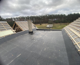 Plokščių Stogų dengimas Epdm,pvc,tpo dangomis / UAB Tiesi statyba / Darbų pavyzdys ID 3702405