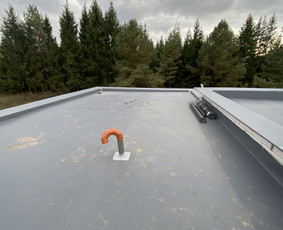 Plokščių Stogų dengimas Epdm,pvc,tpo dangomis / UAB Tiesi statyba / Darbų pavyzdys ID 3702397