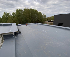 Plokščių Stogų dengimas Epdm,pvc,tpo dangomis / UAB Tiesi statyba / Darbų pavyzdys ID 3702395