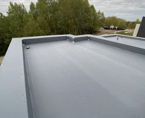 Plokščių Stogų dengimas Epdm,pvc,tpo dangomis / UAB Tiesi statyba / Darbų pavyzdys ID 3702393