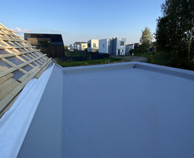 Plokščių Stogų dengimas Epdm,pvc,tpo dangomis / UAB Tiesi statyba / Darbų pavyzdys ID 3702391