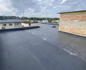 Plokščių Stogų dengimas Epdm,pvc,tpo dangomis / UAB Tiesi statyba / Darbų pavyzdys ID 3702387