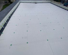 Plokščių Stogų dengimas Epdm,pvc,tpo dangomis / UAB Tiesi statyba / Darbų pavyzdys ID 3702373
