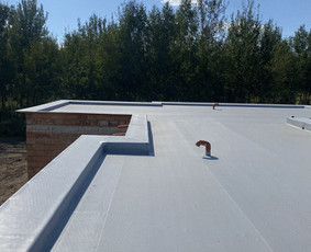 Plokščių Stogų dengimas Epdm,pvc,tpo dangomis / UAB Tiesi statyba / Darbų pavyzdys ID 3702371