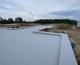 Plokščių Stogų dengimas Epdm,pvc,tpo dangomis / UAB Tiesi statyba / Darbų pavyzdys ID 3702367