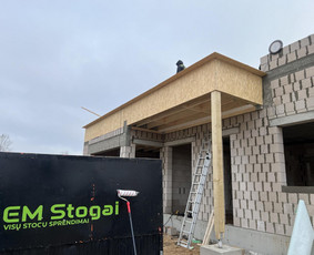 Ploksciu stogu dengimas - Stogų dengimas bitumine danga - 2 Stogų dengimas bitumine danga - Ploksciu stogu dengimas - 2