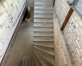 Betoniniai laiptai, vidaus ir lauko laiptų betonavimas / Du Laiptai / Darbų pavyzdys ID 3704171