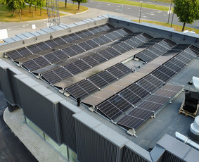 Saulės elektrinių montavimas, automobilių stoginės (Carport) / MB Sinova LT / Darbų pavyzdys ID 3704473