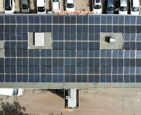 Saulės elektrinių montavimas, automobilių stoginės (Carport) / MB Sinova LT / Darbų pavyzdys ID 3704477
