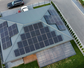 Saulės elektrinių montavimas, automobilių stoginės (Carport) / MB Sinova LT / Darbų pavyzdys ID 3704479