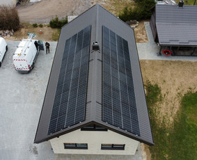 Saulės elektrinių montavimas, automobilių stoginės (Carport) / MB Sinova LT / Darbų pavyzdys ID 3704543