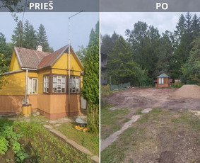 Sklypų tvarkymas, statybvietės paruošimas - Apleistų sklypų tvarkymas - 2 Apleistų sklypų tvarkymas - Sklypų tvarkymas, statybvietės paruošimas - 2