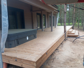 Karkasinių pastatų statyba ,stogai , renovacija. / Jonas Sviglinskas / Darbų pavyzdys ID 3704889
