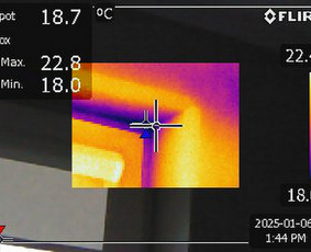 Termoviziniai tyrimai - Termovizoriaus E40bx paslaugos, šilumos nuostolių nustatymas - 3