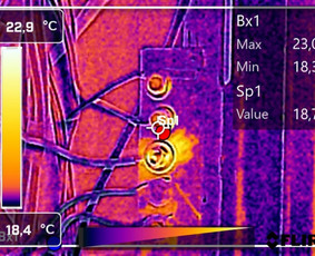 Termoviziniai tyrimai - Termovizoriaus E40bx paslaugos, šilumos nuostolių nustatymas - 4