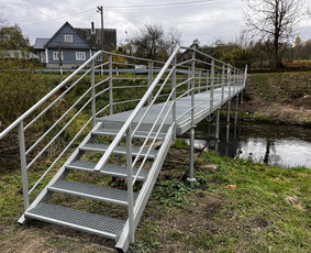Metalo gaminių ir konstrukcijų gamyba - Lauko laiptai - 1 Lauko laiptai - Metalo gaminių ir konstrukcijų gamyba - 1