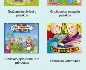 Sukūrėme mobiliąją aplikaciją, skirtą mažiesiems klausytojams, negalintiems užmigti be gražios pasakos ar lopšinės bei visiems kitiems, norintiems prisiminti vaikystę.