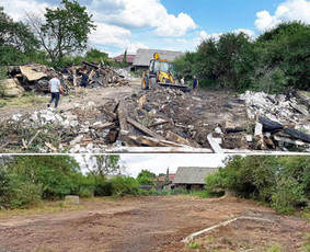 Pastatų griovimas - Griovimo darbai, šiukšlių išvežimas. - 2