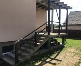 Projektavimas ir gamyba iš metalo. - Laiptų turėklai - 2 Laiptų turėklai - Projektavimas ir gamyba iš metalo. - 2