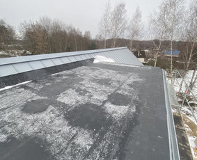Plokščių Stogų dengimas Epdm,pvc,tpo dangomis / UAB Tiesi statyba / Darbų pavyzdys ID 3711401