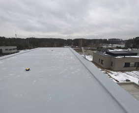 Plokščių Stogų dengimas Epdm,pvc,tpo dangomis / UAB Tiesi statyba / Darbų pavyzdys ID 3711403
