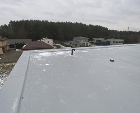 Plokščių Stogų dengimas Epdm,pvc,tpo dangomis / UAB Tiesi statyba / Darbų pavyzdys ID 3711405
