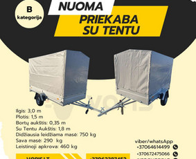Platformos,traliuku ir priekabu nuoma Alytus ! / Platformu, traliuku ir priekabu nuoma / Darbų pavyzdys ID 3712003