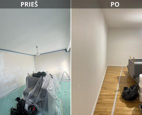 Apdailos darbai – nuo paruošimo iki dažymo / Gediminas / Darbų pavyzdys ID 3712983