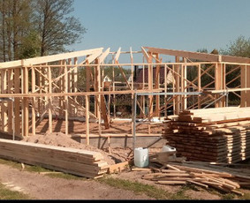 Karkasinių pastatų statyba ,stogai , renovacija. / Jonas Sviglinskas / Darbų pavyzdys ID 3713925