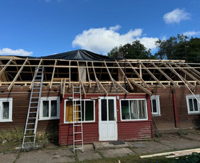 Stogu dengimas, remontas, restauracija. / omnestres / Darbų pavyzdys ID 3714069