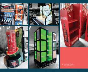 Reklaminių stendų gamyba - Reklamos gamybos ir spaudos paslaugos - 1