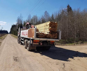 Keturašio savivarčio su kranu ir greiferiniu kaušu paslaugos / Aurimas / Darbų pavyzdys ID 3715375