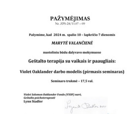Psichologo konsultacijos gyvai ir nuotoliu - Vaikų psichologai - 1 Vaikų psichologai - Psichologo konsultacijos gyvai ir nuotoliu - 1