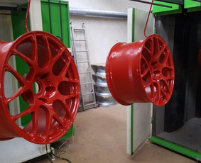 Ratlankių dažymas - Smeliavimas , miltelinis dazymas - 2