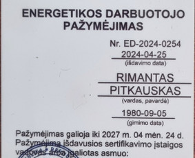 Saulės elektrinių montavimas. Eso pridavimas, Instaliacija / Dauver Group Energy MB / Darbų pavyzdys ID 3716191