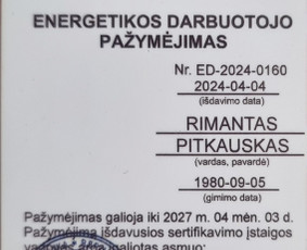Saulės elektrinių montavimas. Eso pridavimas, Instaliacija / Dauver Group Energy MB / Darbų pavyzdys ID 3716193