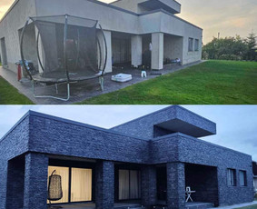 Statybos darbai - Klinkerio plyteliu klijavimas,fūgavimas,šiltinimas,armavimas - 3