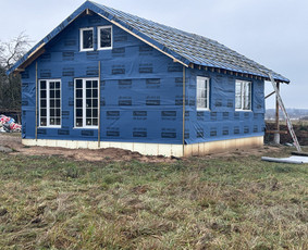 Visi statybos darbai, nuo pamatų iki rakto. - Karkasinių namų statyba - 1 Karkasinių namų statyba - Visi statybos darbai, nuo pamatų iki rakto. - 1