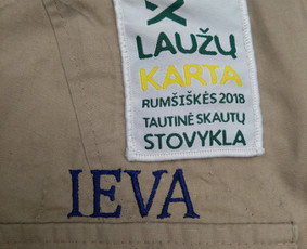 Profesionalus Siuvinėjimas (Mašina) Pagal Jūsų Idėją / Ugnė Ašmėgaitė / Darbų pavyzdys ID 3720657
