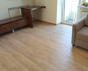 Laminato klojimas - Apdailos darbai. - 2