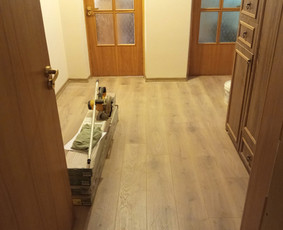 Laminato klojimas - Apdailos darbai. - 1