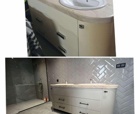 Mdf baldinių plokščių,interjero detalių dažymo paslaugos / MB SOLID SPALVOS / Darbų pavyzdys ID 3723091