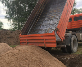 Aplinka, sodas - Zvyras, smelis, skalda, atsijos, juodzemis iki 11t - 1