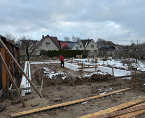 Poliniai pamatai ir betonavimo darbai - Pamatų šiltinimas - 3 Pamatų šiltinimas - Poliniai pamatai ir betonavimo darbai - 3