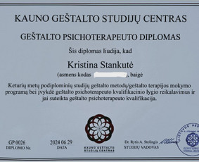 Psichoterapeutė Alytuje ir nuotoliu. Lektorė. - Geštalto terapija - 3 Geštalto terapija - Psichoterapeutė Alytuje ir nuotoliu. Lektorė. - 3