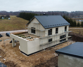 Stogu dengimas / Invidualių namu statyba / MB AVStogai / Darbų pavyzdys ID 3725225