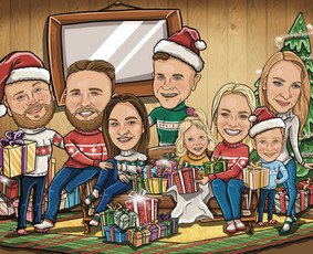 Iliustratorė - karikatūros, portretai, knygų iliustravimas / Arina Procenko / Darbų pavyzdys ID 3725447