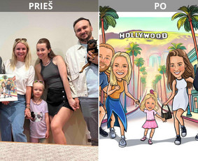 Unikalios skaitmeninės karikatūros ir portretai - Šaržų piešimas - 2 Šaržų piešimas - Unikalios skaitmeninės karikatūros ir portretai - 2