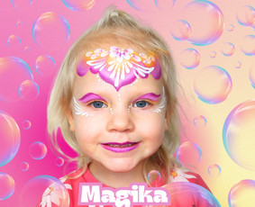 Piešimas ant veido, blizgučiai / Joana. MAGIKA / Darbų pavyzdys ID 3726041